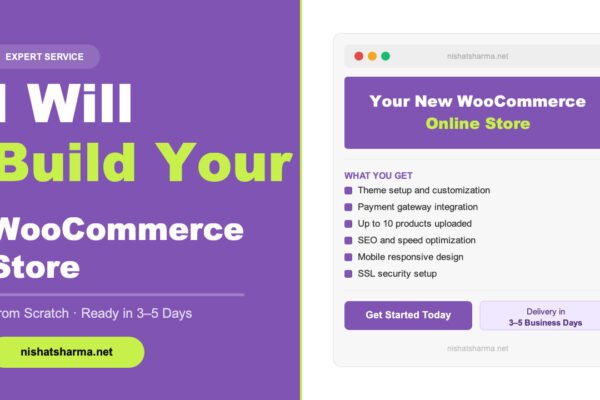 WooCommerce Store Setup Service | Expert Developer for Hire