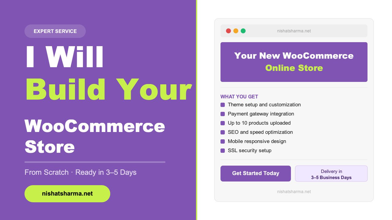 woocommerce store development